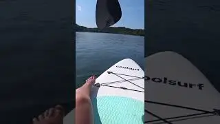 Карьер Волкуша. Катаемся на сапе. Лыткарино #волкуша #сап #пляж