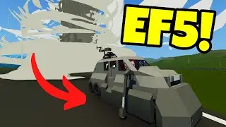 Testing my Tornado Chaser AGAINST A TORNADO In Stormworks!