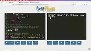 Introducing Basthon