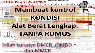 PENTING untuk Planners | Cara Membuat Monitoring Alat Tanpa Rumus dan Besar Manfaat