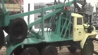 УРАЛ-43202 от DeAgostini переделка журналки в лесовоз с удлиненным роспуском от MAX Models 