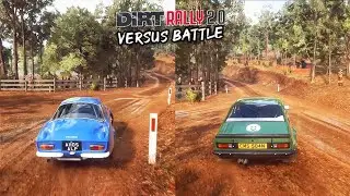 DiRT Rally 2.0 | Renault Alpine vs Opel Kadett C67 | Rally Australia