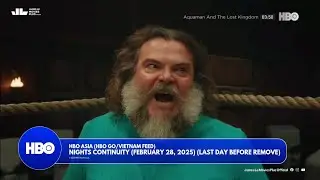 HBO Asia (HBO Go/Vietnam Feed) - Nights Continuity (February 28, 2025) (Last day before remove)