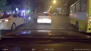 ДТП 22.10.2019 Одесса наезд на невнимательного пешехода