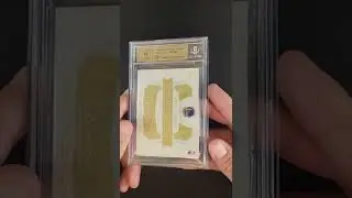 2018 Panini Flawless Star Swatch Stephen Curry PATCH AUTO /25 #8 BGS 9.5 GEM