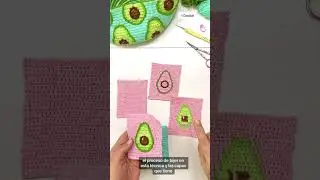 Mini paltita en la técnica Stamp Crochet