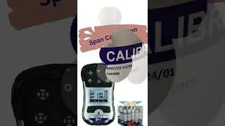 Gas Detector Calibration _ Honeywell QRAE 3 Calibration _H2S,CO,Methane,Oxygen 