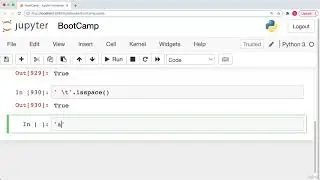 027 Python String   isSpace