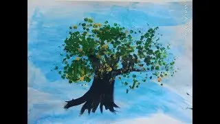 Марусяс. Рисуем с малышами дерево. Draw with kids tree. Marusyas