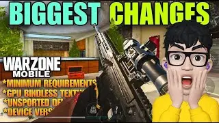 WARZONE MOBILE SEASON 1 BIG UPDATE NO LOW END DEVICE 🤯   NEW BO6 ENGINE LAG FIX   REMOVED STREAMING