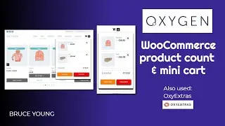 WooCommerce Mini Cart and Cart Count using OxyExtras and Oxygen Builder