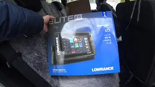 Купил эхолот Lowrance elite fs 9. Мечта сбылась!
