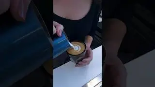 Cortado Latte Art ❤️ #latteart #cortado
