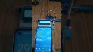 Weather Station using DHT 11, LCD. Arduino uno temperature and Humidity 