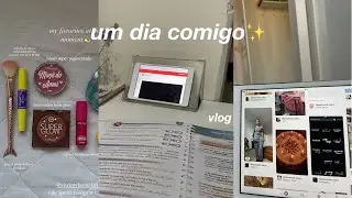 VLOG um dia comigo sem muita produtividade💫
