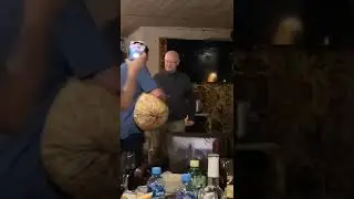 Dancing to the goatskin bagpipe