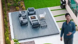 Irvine landscape design construction. Completed project in Eastwood by Professional video production