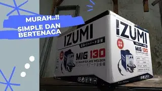 Ini dia Mesin Las Izumi Mig 130 Tanpa gas Co2. mantap