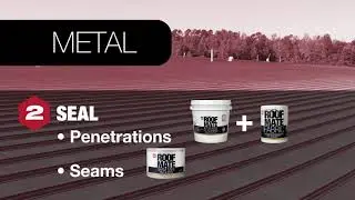 How to Apply Metal Roof Coatings | GAF Roof Mate