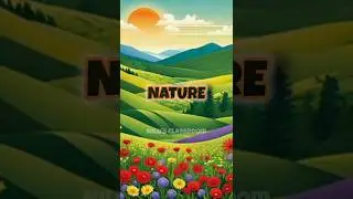 Nature Vocabulary for kids #english #short #Naturevocabulary