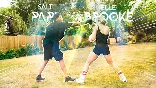 SALT PAPI VS ELLE BROOKE (BOXING SPARRING)