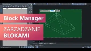 Block manager. ZWCAD 2020