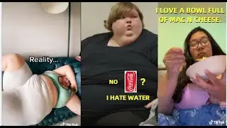 Extra CRINGY😫FATACCEPTANCE tiktok&tcan bad food make u stupid and depressed?