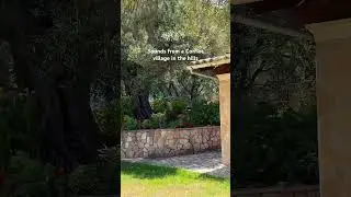 We’re in Corfu, Greece 🇬🇷 - best Mediterranean living in our new nomad nest. Sounds of cicadas.