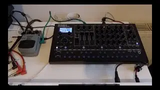 Roland SH-4d & Behringer VD400 Vintage Delay