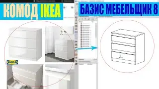 Designing an IKEA Dresser in Basis Mebelshchik: A Tutorial for Beginners