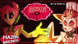 ALASTOR MAKES A DEAL WITH THE DEVIL! Alastor and Lucifer Hazbin Hotel (COMIC DUB)
