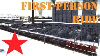 First-Person Train Ride in Workers & Resources: Soviet Republic | #25