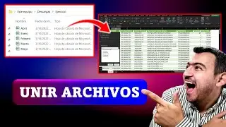 APRENDE Como Unir Varios Archivos de Excel en Uno SOLO  - SIN MACROS