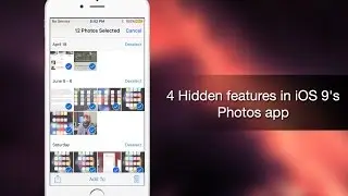 4 Hidden features in iOS 9's Photos app - iPhone Hacks
