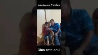(Juan Antonio Francisco) Cantando junto a mi abuelo Antonio Gomez (Dios esta aqui)