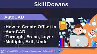 How to Create Offset in AutoCAD | AutoCAD Offset Command Tutorial Complete