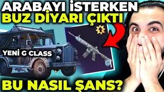YENİ G CLASS'I AÇARKEN BUZ DİYARI ÇIKTI!! 😮 YİNE Mİ?? | PUBG MOBILE