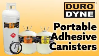 Portable Adhesive Canisters from Duro Dyne