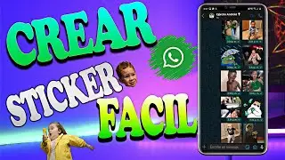 CREAR STICKERS CON MOVIMIENTOS FACILMENTE UNA SOLA APP