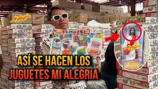 NO CREERÁS COMO SE HACEN LOS JUGUETES EN LA FÁBRICA DE MI ALEGRIA