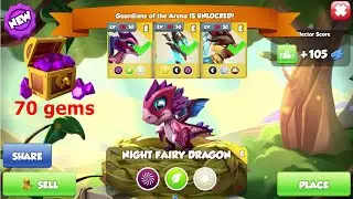 How to Breed Night Fairy Dragon-Dragon Mania legends | Begin Tier 7 Pink bloom Solo Event | DML
