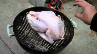 TURKEY ON A WEBER GRILL IN THREE EASY STEPS WITH TODD
