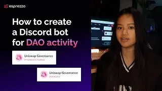 How to create a Discord bot for DAO activity in minutes