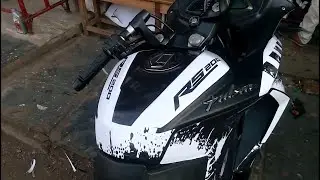 Pulsar RS 200 graphic modification | Bike modification