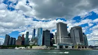NYC LIVE - Staten Island - Ferry Ride - Lower Manhattan (08 June 2024)