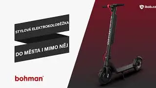Elektrická koloběžka Bohman Go Plus Red 350W | SPOT #5