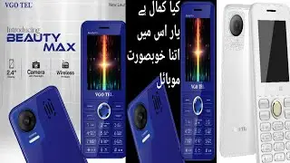 VGO TEL Beauty  Max Mobile Unboxing 1750 Mah Battery RS Only 2849