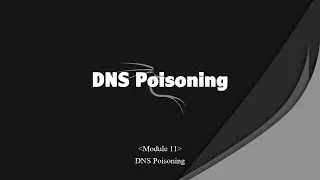 Ethical Hacking Concept || DNS Poisoning