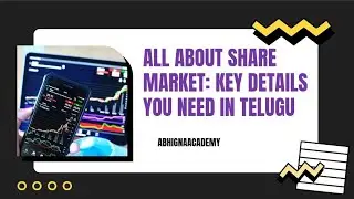 1. Beginners Guide to Stock Market Basics in Telugu