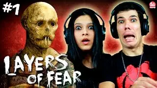 LAYERS OF FEAR #1 - O COMEÇO DA LOUCURA / SUSTOS A CADA ESQUINA! ( Gameplay com Facecam )